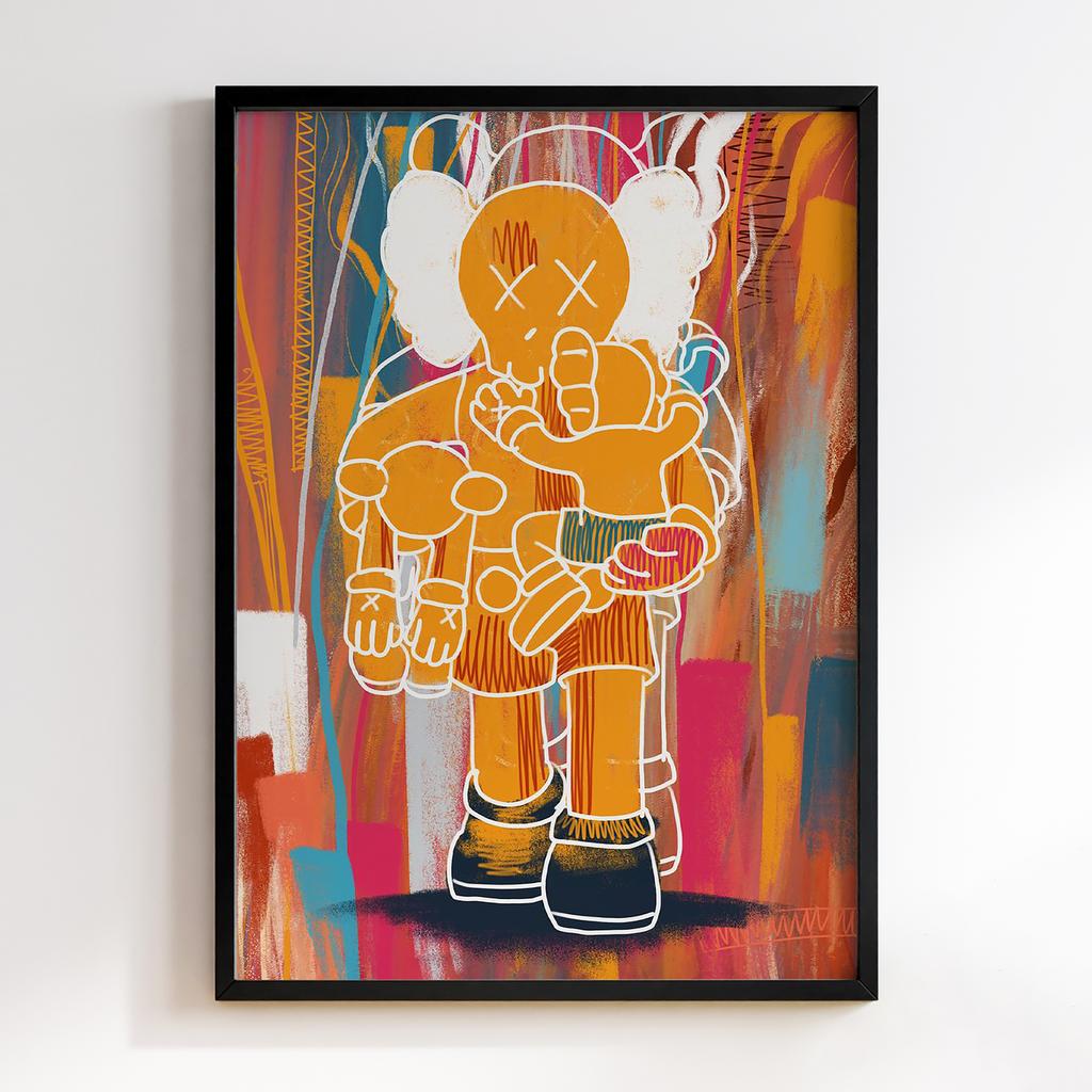 Постер Graffiti Pop-Art KAWS GPA122