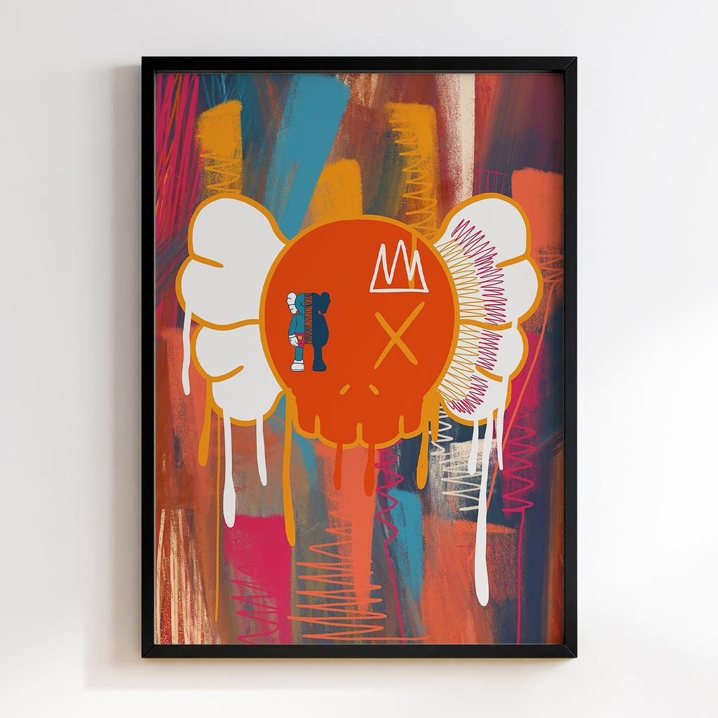 Постер Graffiti Pop-Art KAWS GPA123