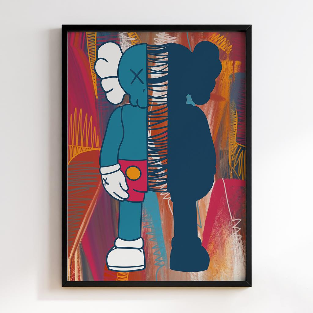 Постер Graffiti Pop-Art KAWS GPA124