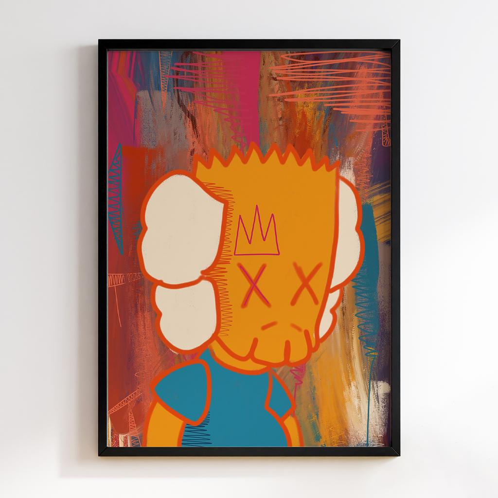Постер Graffiti Pop-Art KAWS GPA125