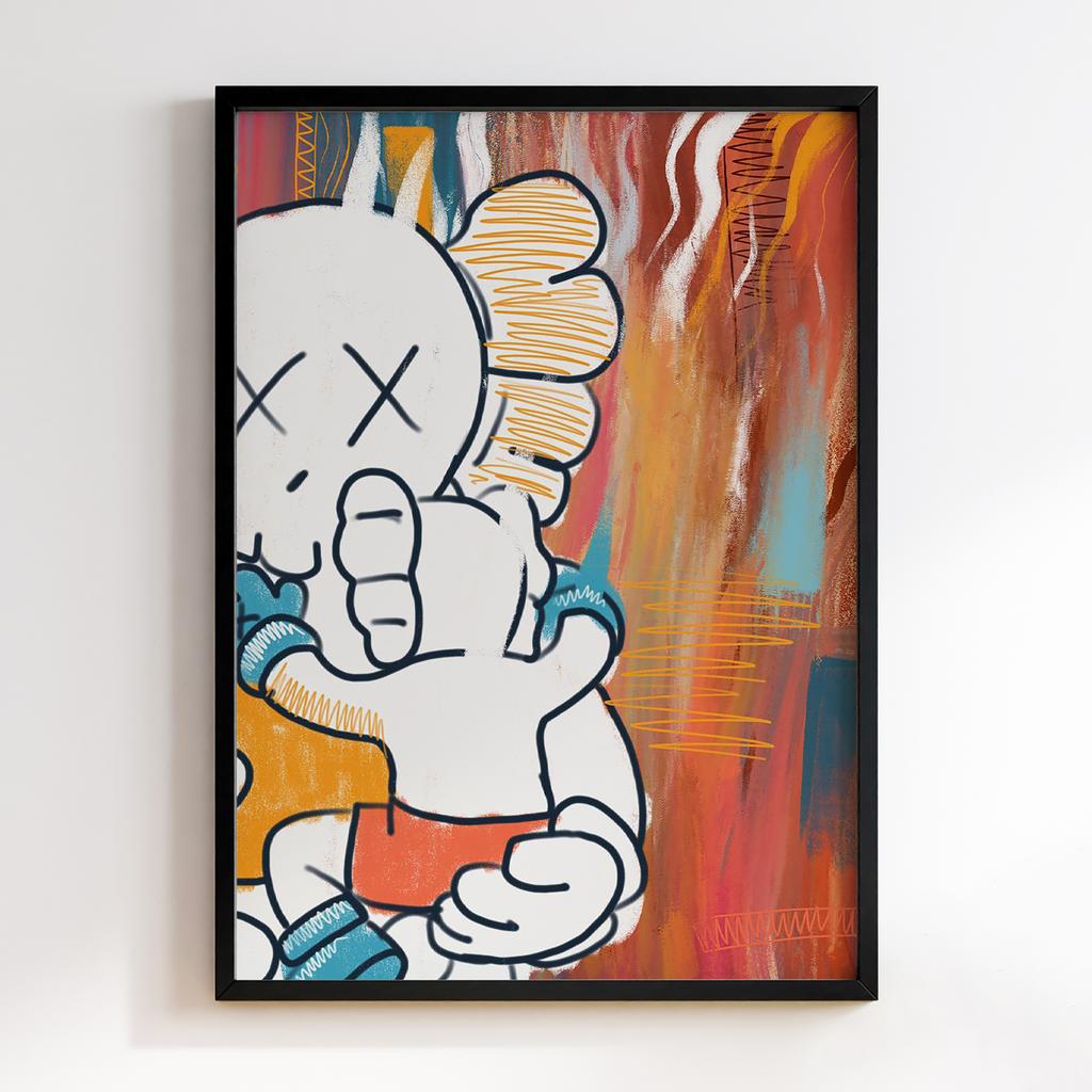 Постер Graffiti Pop-Art KAWS GPA127