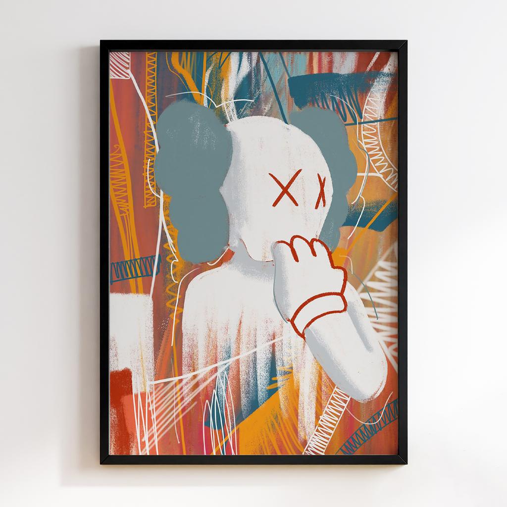 Постер Graffiti Pop-Art KAWS GPA128