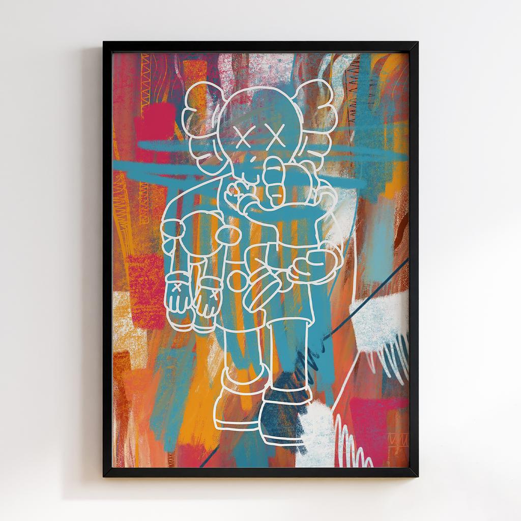Постер Graffiti Pop-Art KAWS GPA130