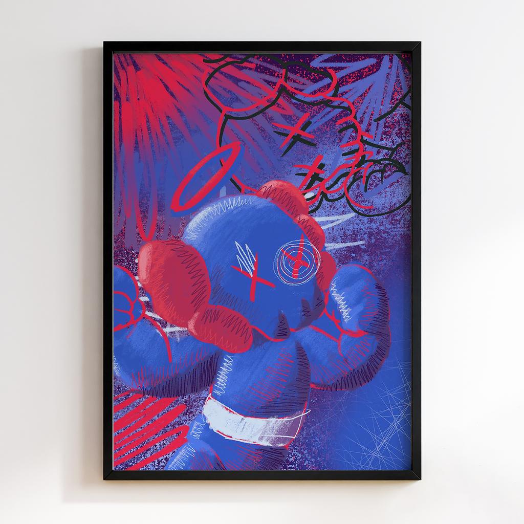 Постер Graffiti Pop-Art KAWS GPA131