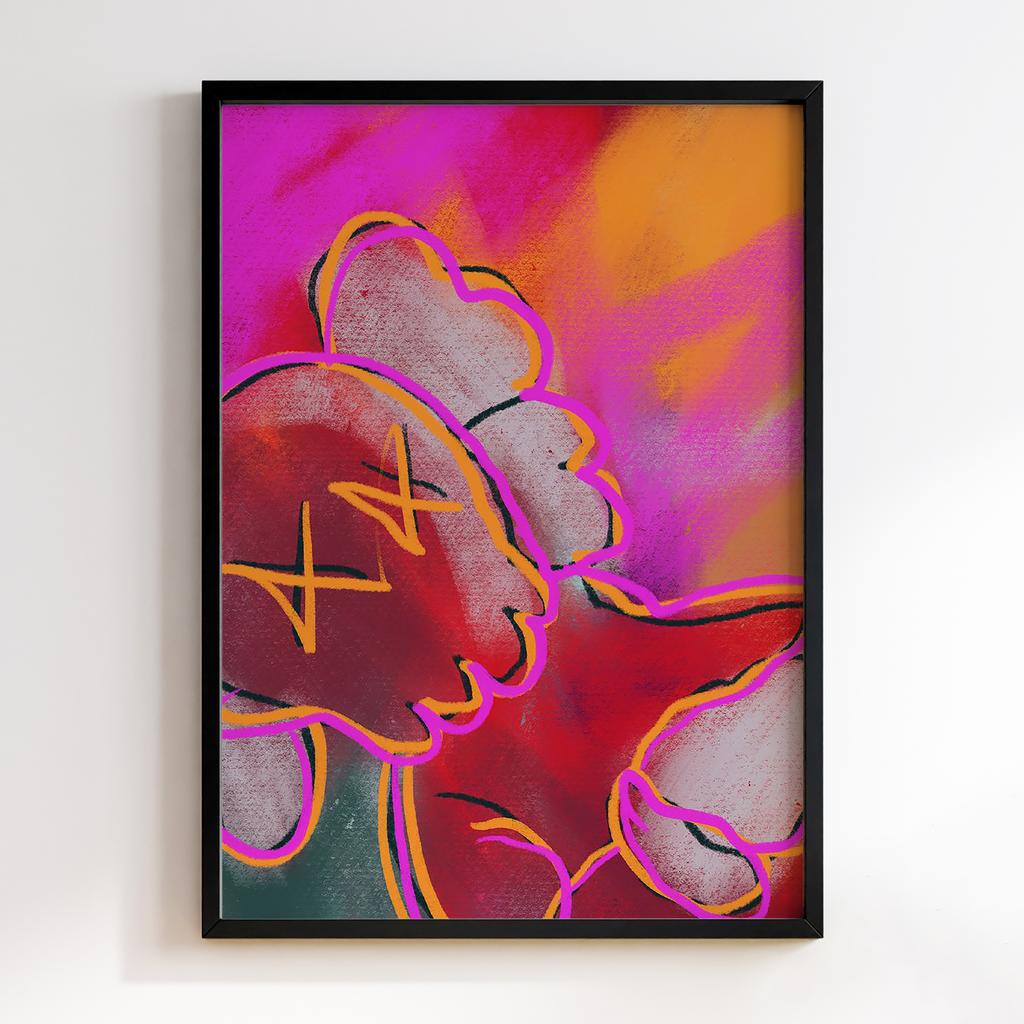 Постер Graffiti Pop-Art KAWS GPA137