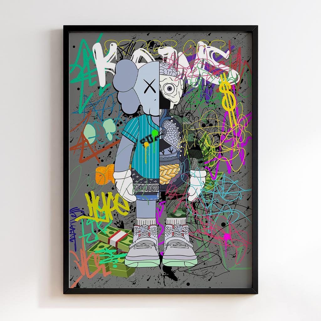 Постер Graffiti Pop-Art KAWS GPA144