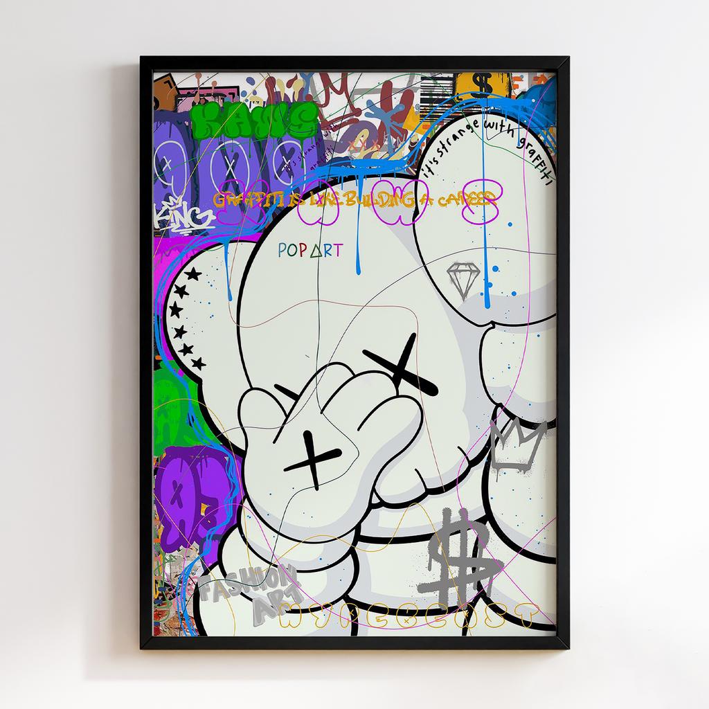 Постер Graffiti Pop-Art KAWS GPA146