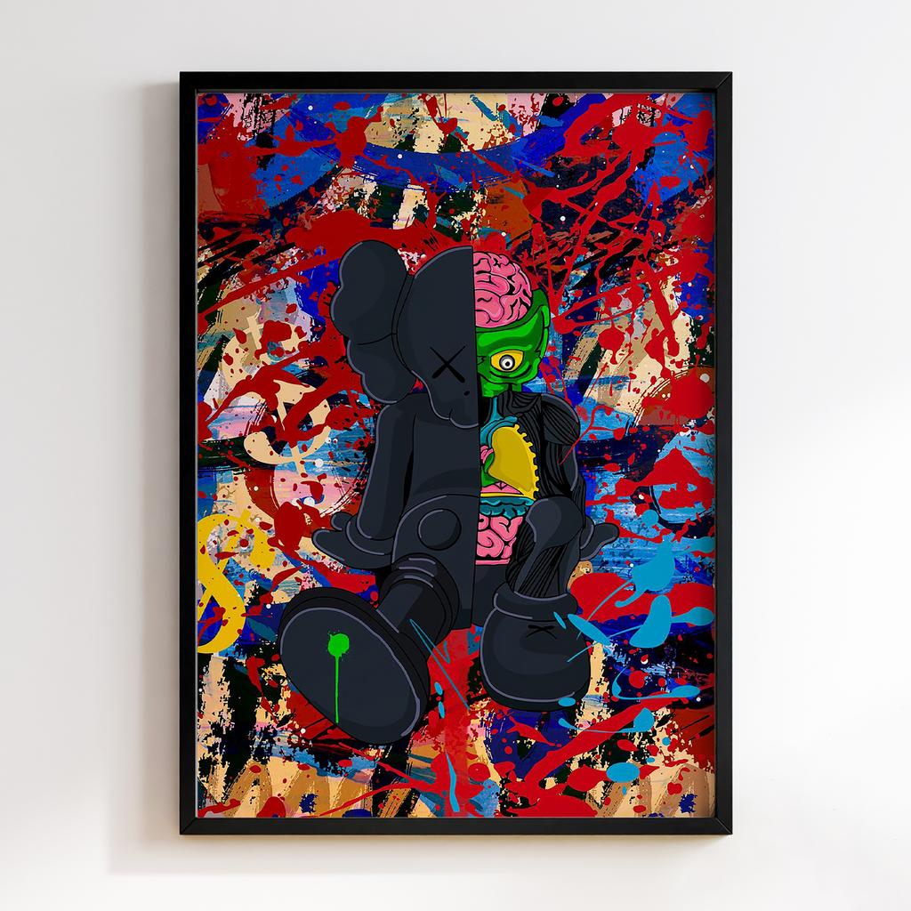 Постер Graffiti Pop-Art KAWS GPA150