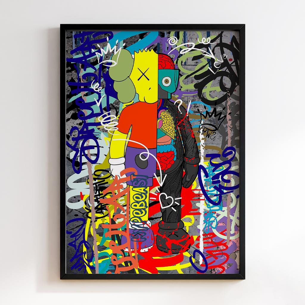Постер Graffiti Pop-Art KAWS GPA151