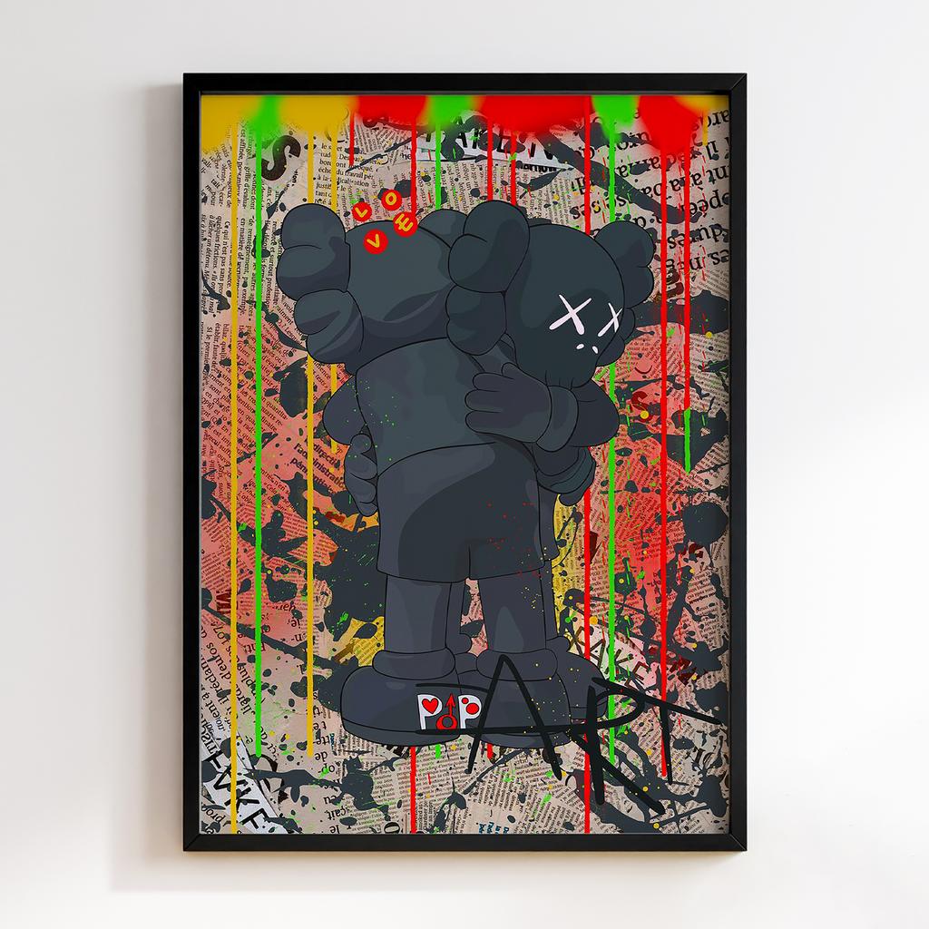 Постер Graffiti Pop-Art KAWS GPA152