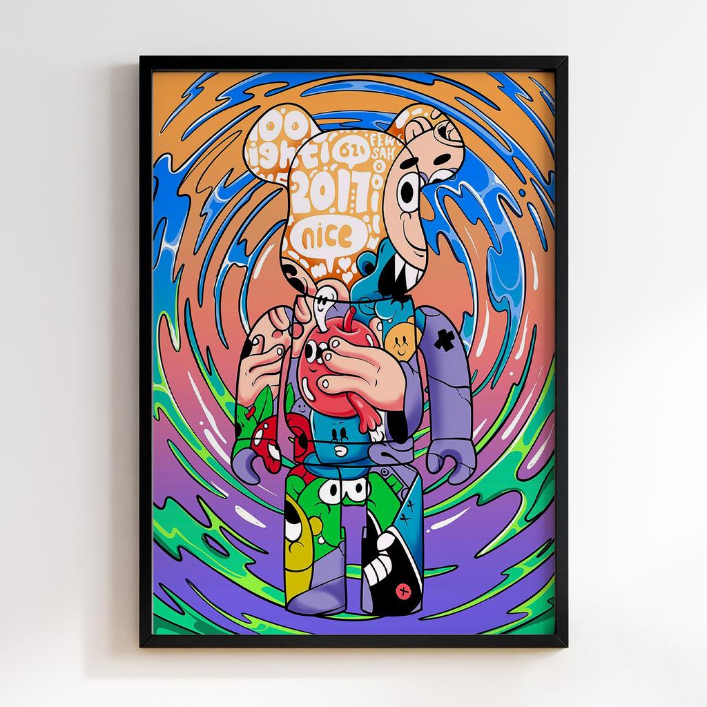 Постер Graffiti Pop-Art KAWS GPA155