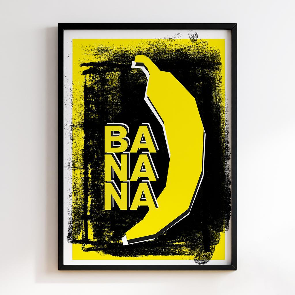 Постер Graffiti Pop-Art Banana GPA165