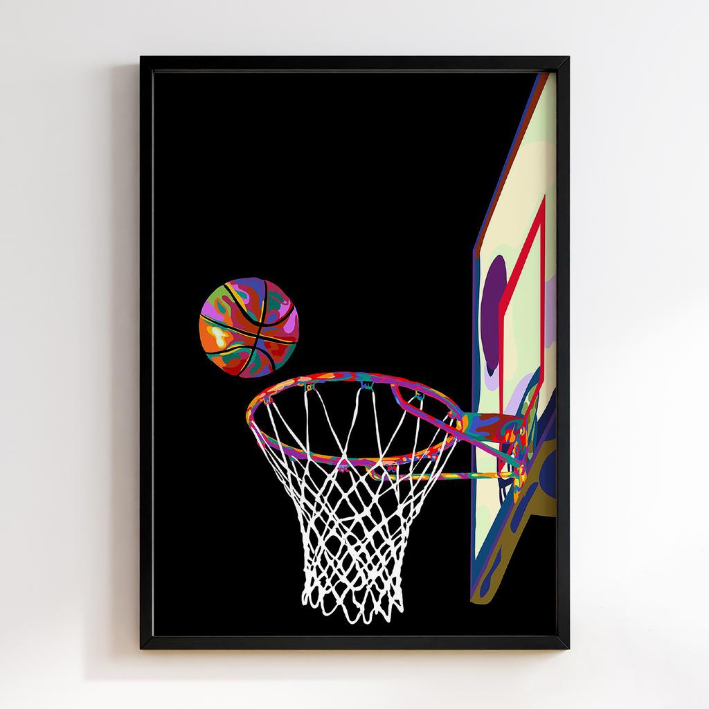 Постер Graffiti Pop-Art Basketball GPA168