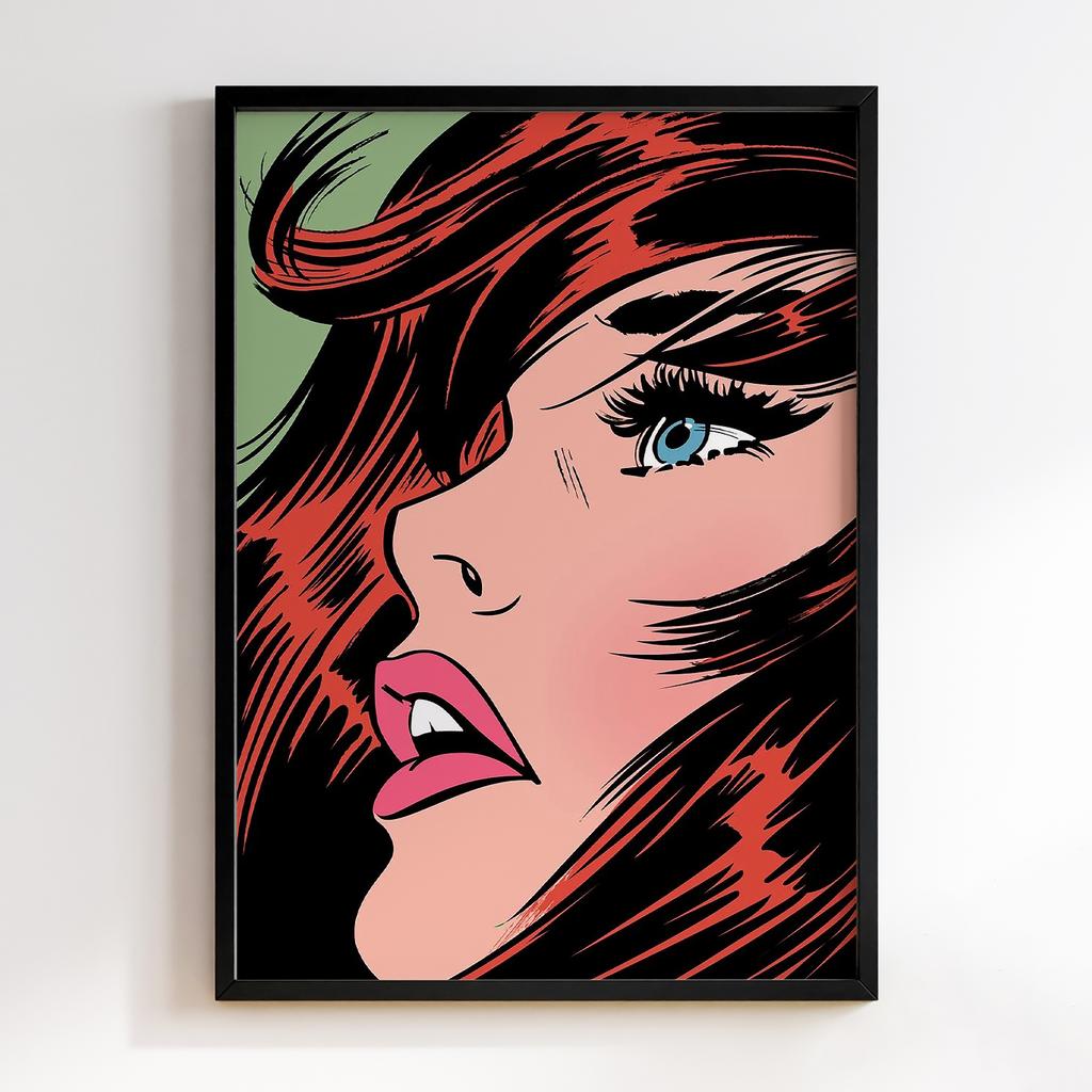 Постер Graffiti Pop-Art Emotion Woman GPA177