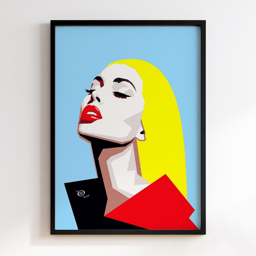 Постер Graffiti Pop-Art Woman GPA186