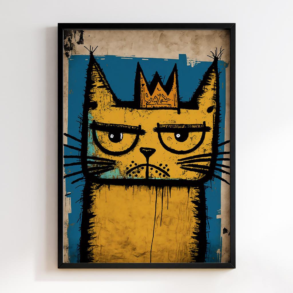 Постер Graffiti Pop-Art Cat GPA196