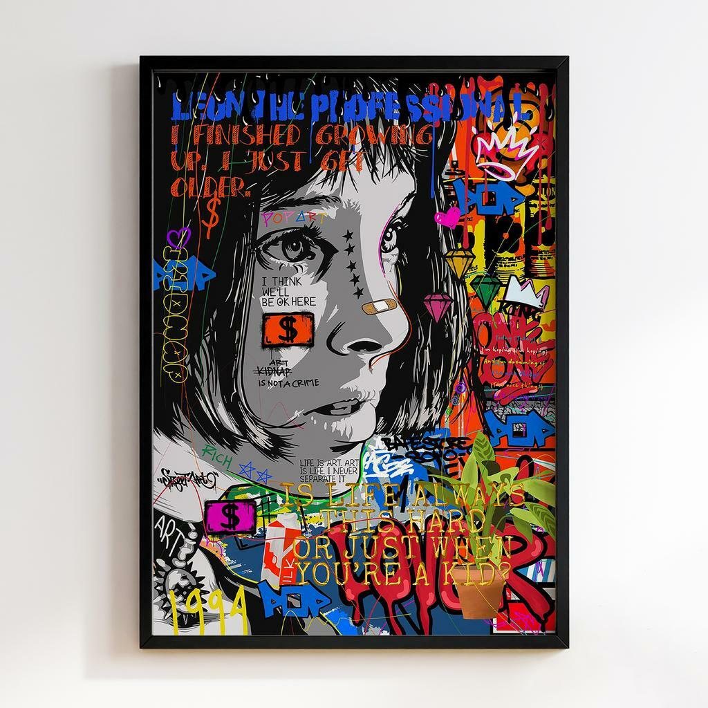 Постер Graffiti Pop-Art Leon Mathilda GPA208