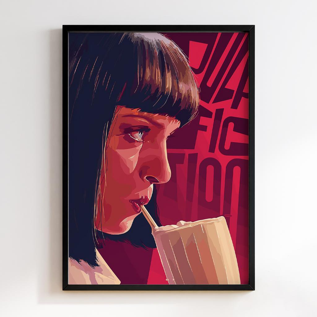 Постер Graffiti Pop-Art Pulp Fiction Mia GPA210