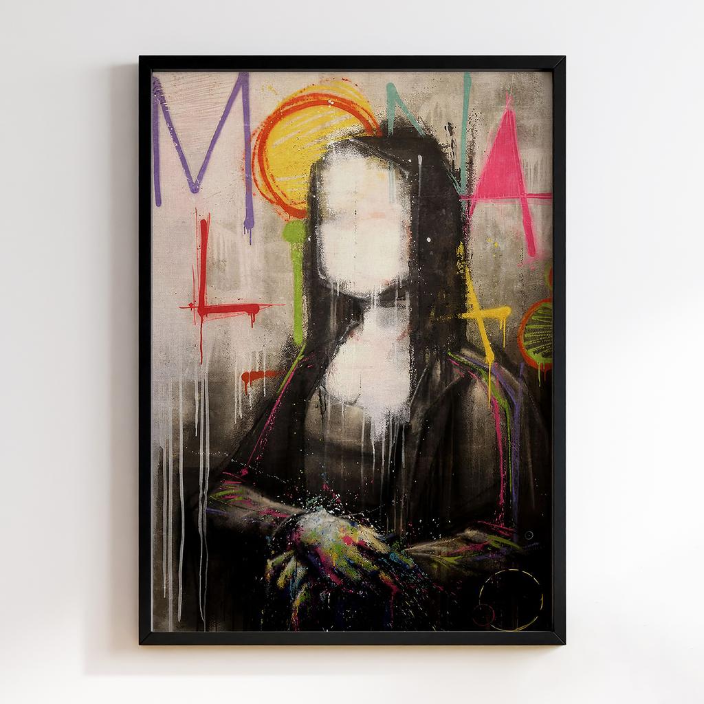 Постер Graffiti Pop-Art Mona Lisa GPA213