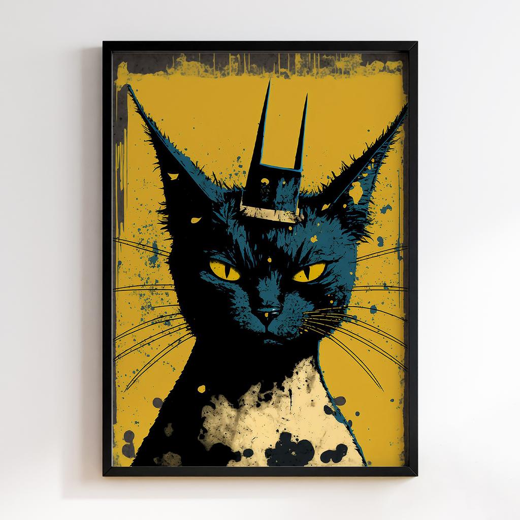 Постер Graffiti Pop-Art Cat GPA223