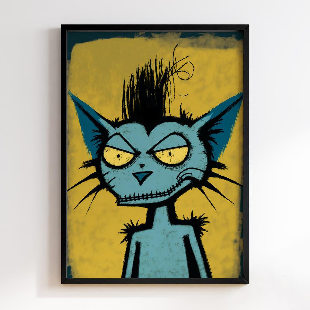 Постер Graffiti Pop-Art Cat GPA224