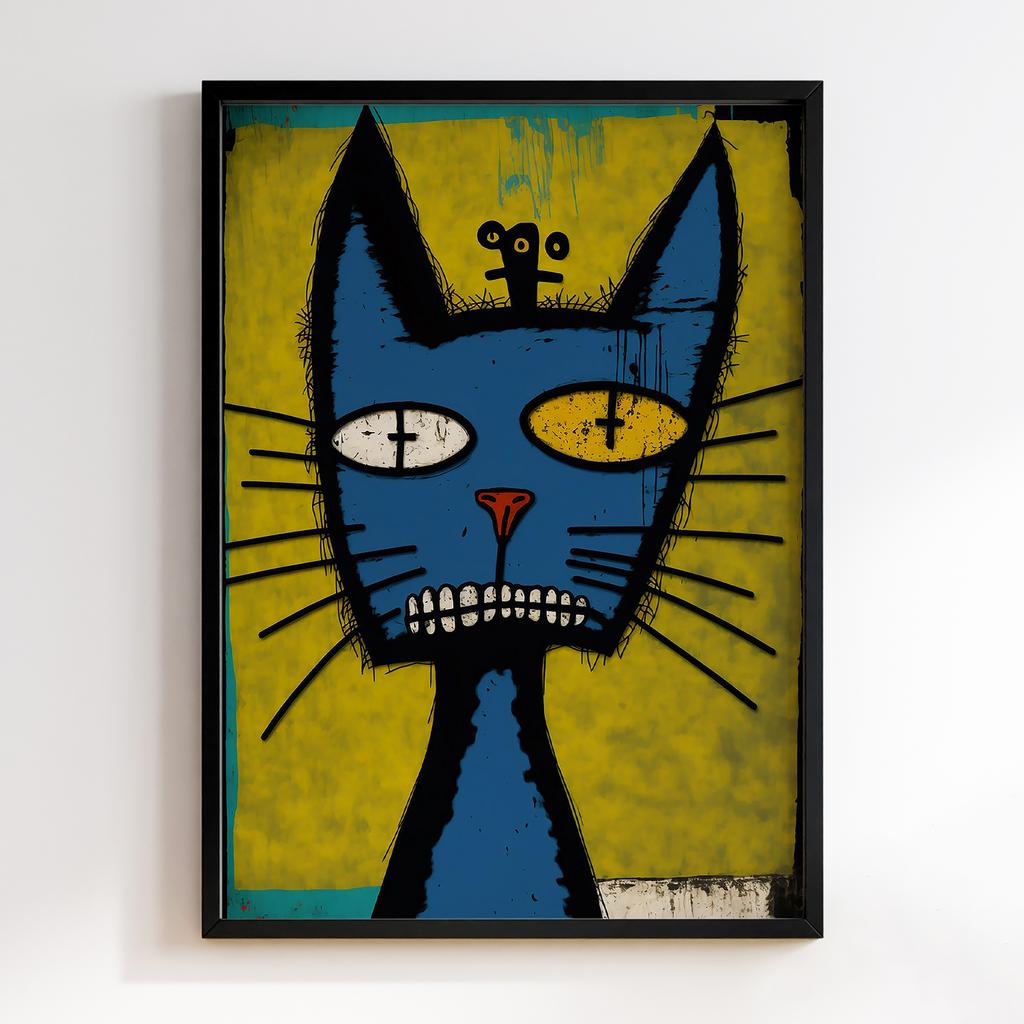 Постер Graffiti Pop-Art Cat GPA225