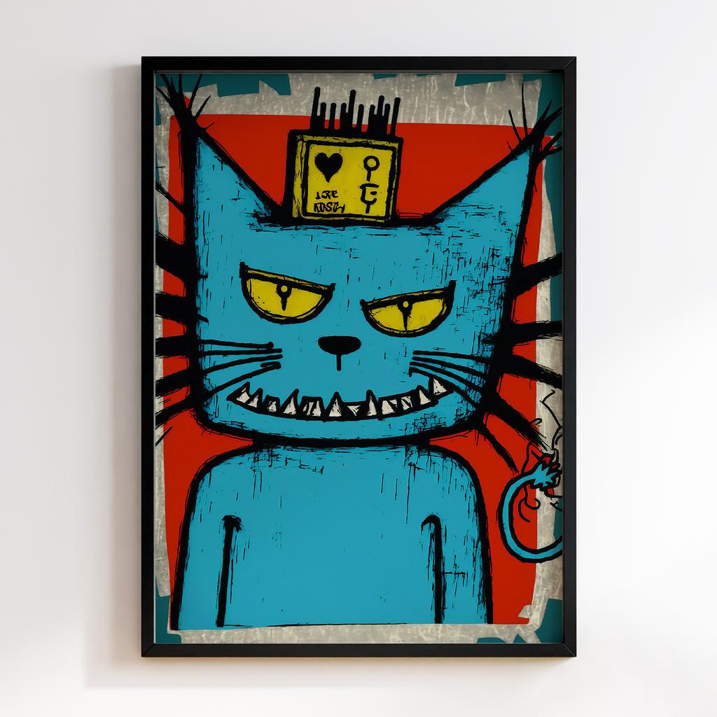 Постер Graffiti Pop-Art CAT GPA226
