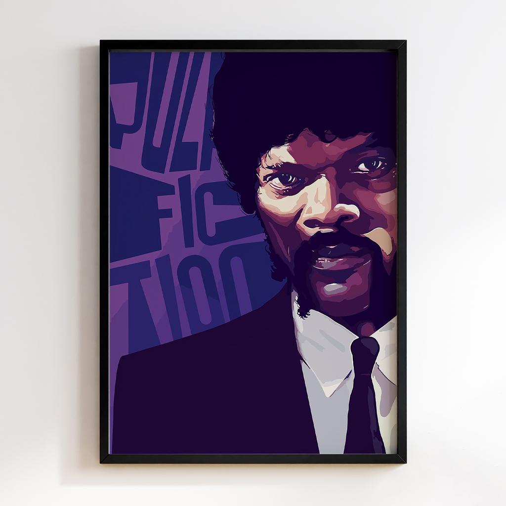 Постер Graffiti Pop-Art Pulp Fiction Jules GPA236