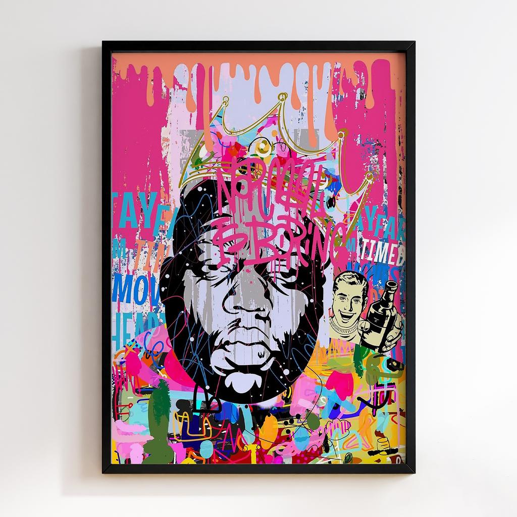 Постер Graffiti Pop-Art The Notorious B.I.G. GPA239