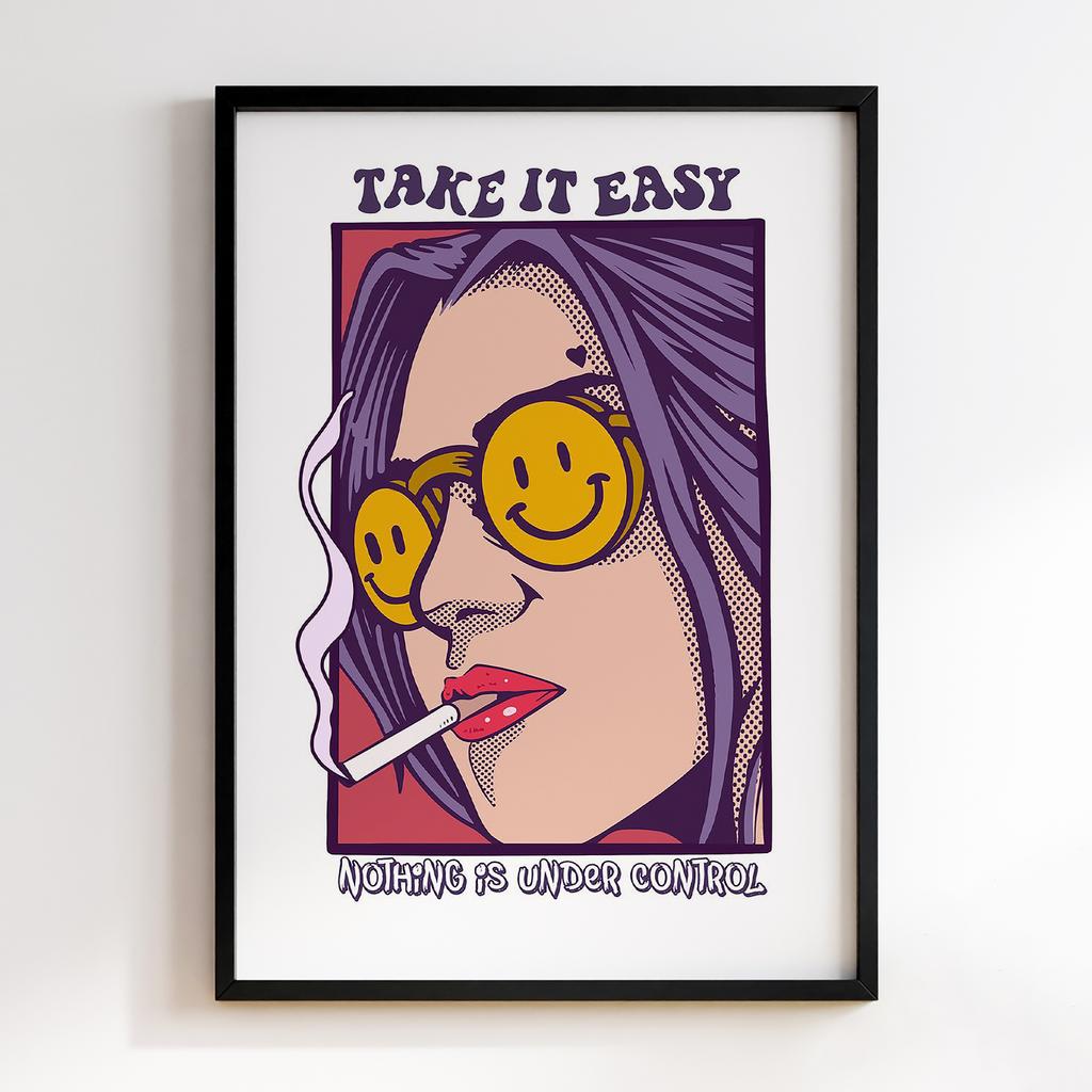 Постер Graffiti Pop-Art Take It Easy GPA242