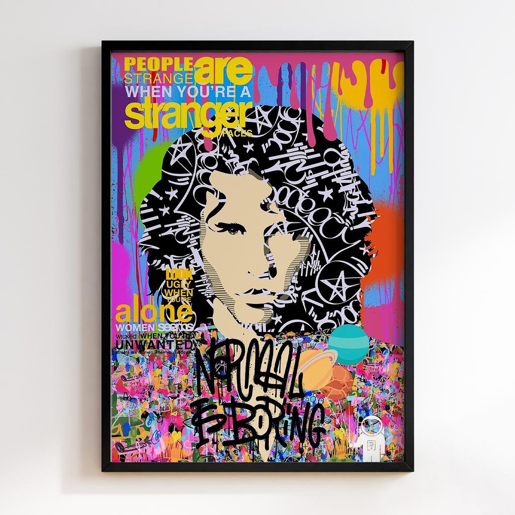 Постер Graffiti Pop-Art Jim Morrison GPA260