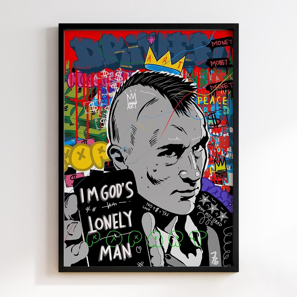 Постер Graffiti Pop-Art Taxi Driver GPA262