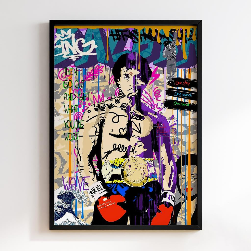 Постер Graffiti Pop-Art Rocky GPA278