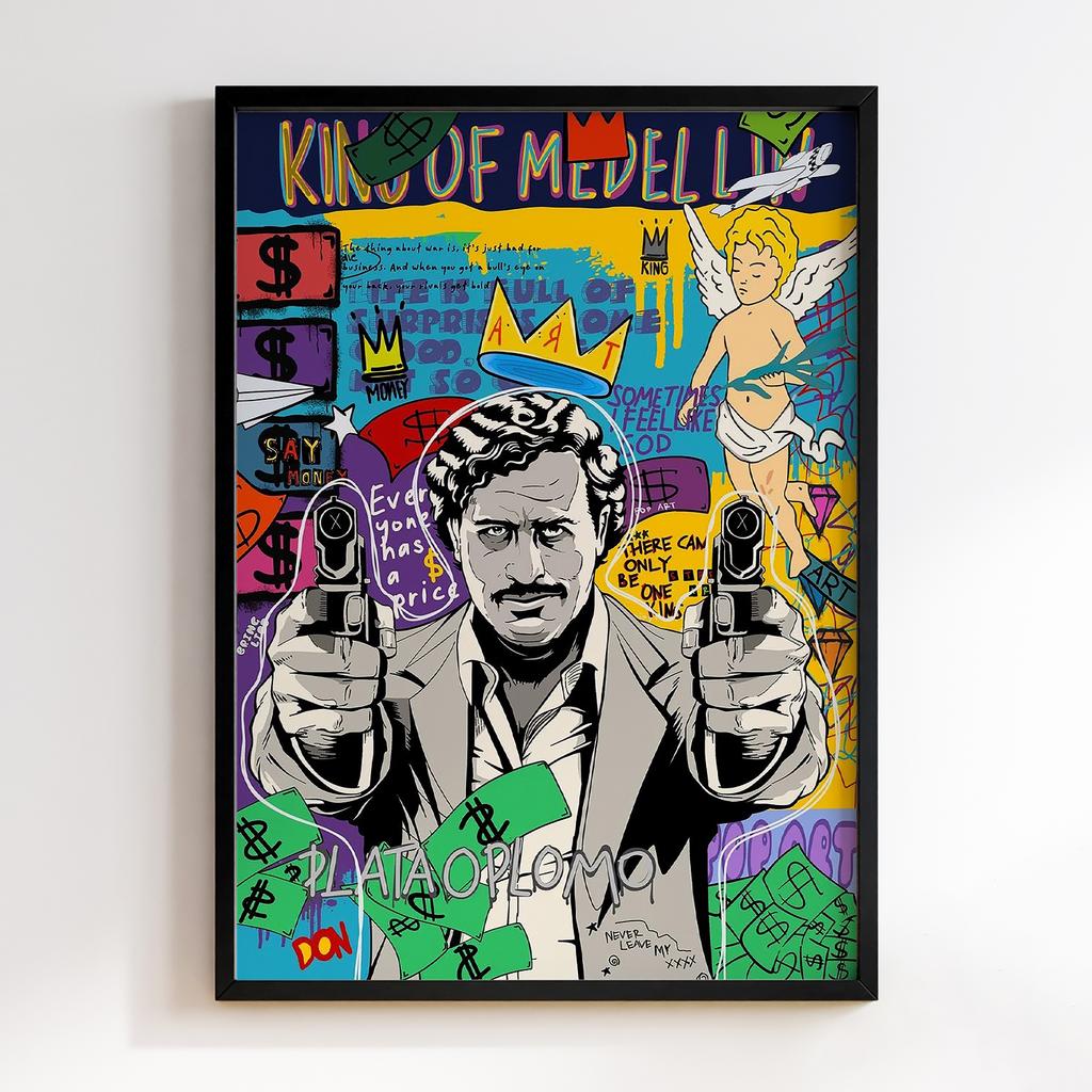 Постер Graffiti Pop-Art Pablo Escobar GPA279