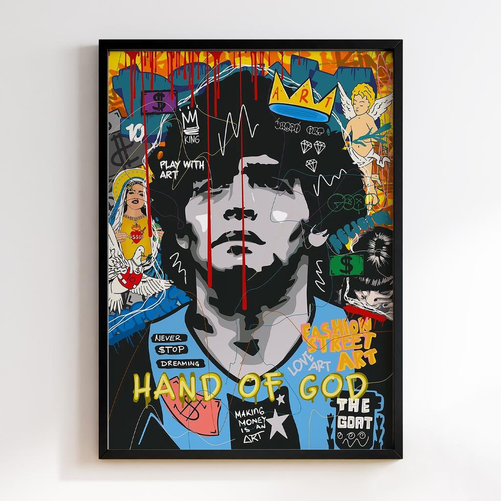 Постер Graffiti Pop-Art Maradona GPA289