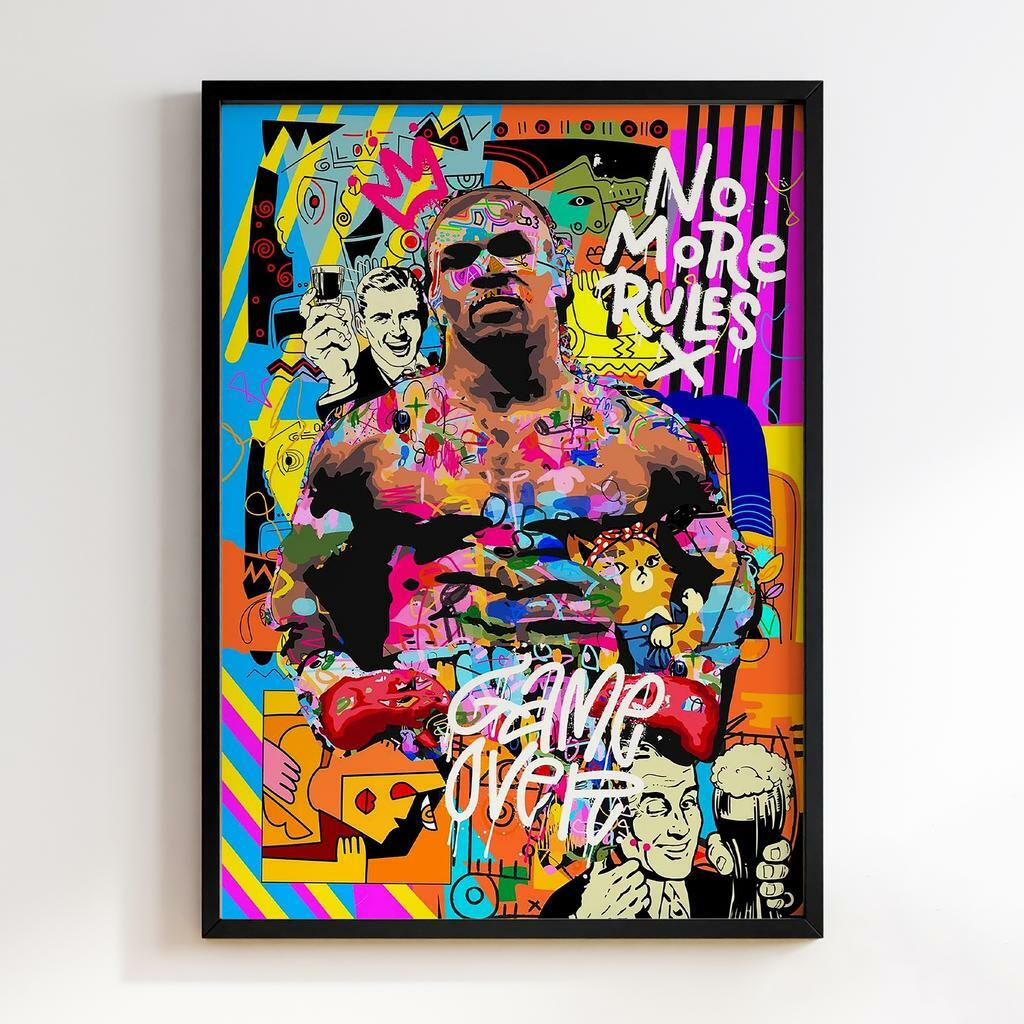Постер Graffiti Pop-Art Mike Tyson GPA296