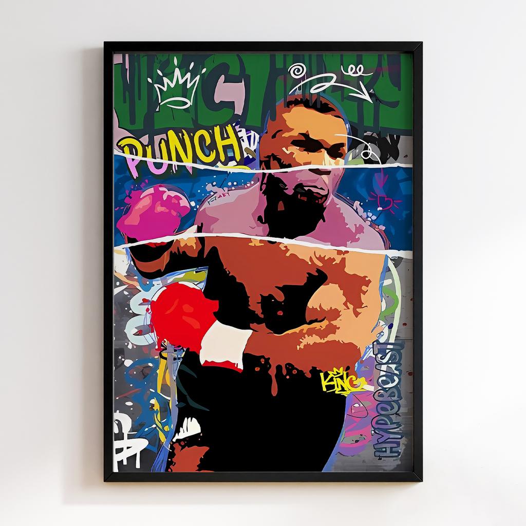 Постер Graffiti Pop-Art Mike Tyson GPA297