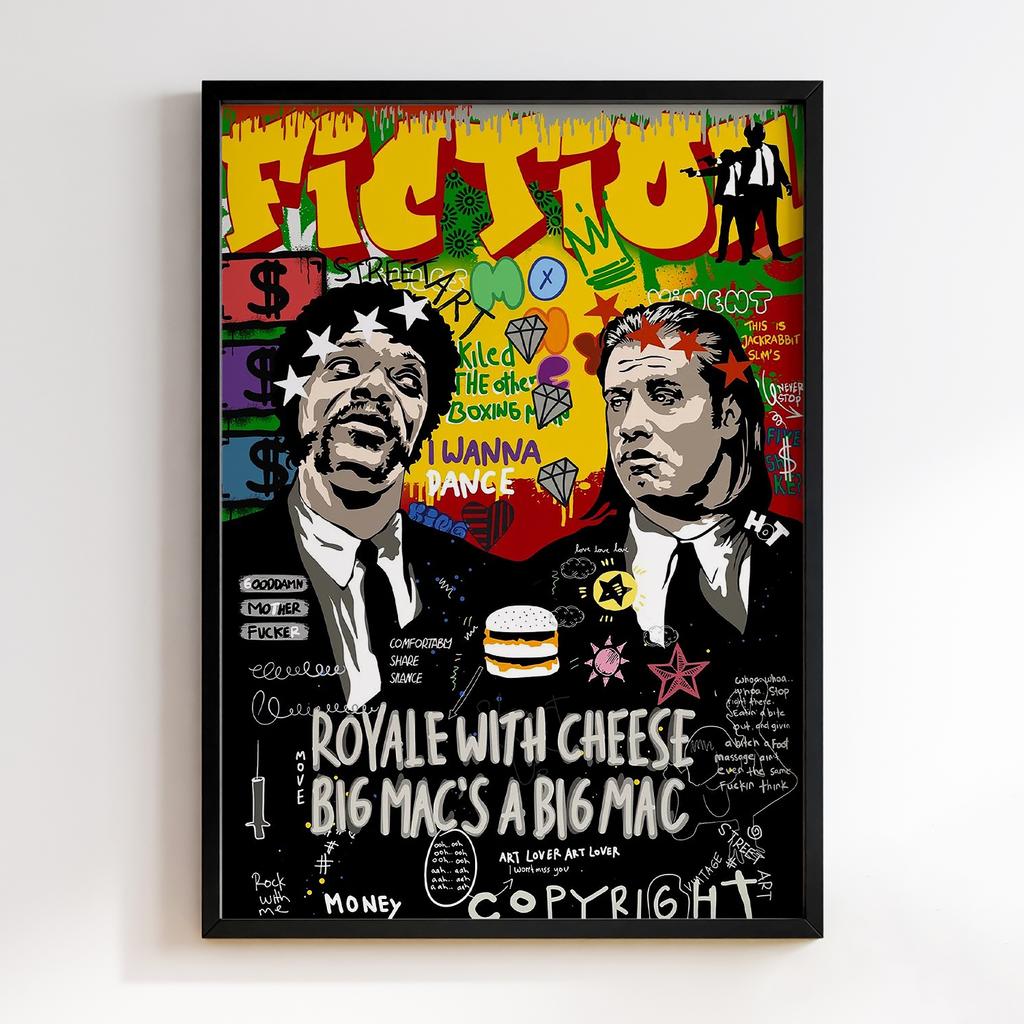 Постер Graffiti Pop-Art Pulp Fiction GPA303