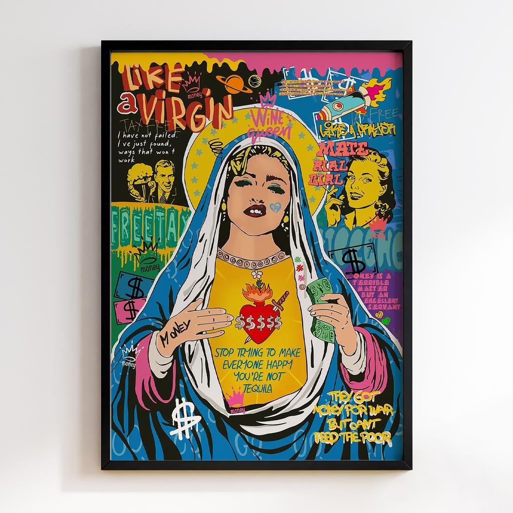 Постер Graffiti Pop-Art Madonna GPA310