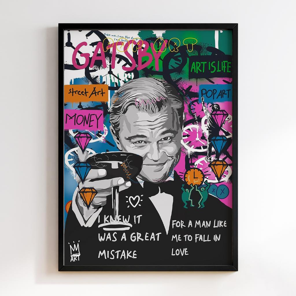 Постер Graffiti Pop-Art The Great Gatsby GPA311