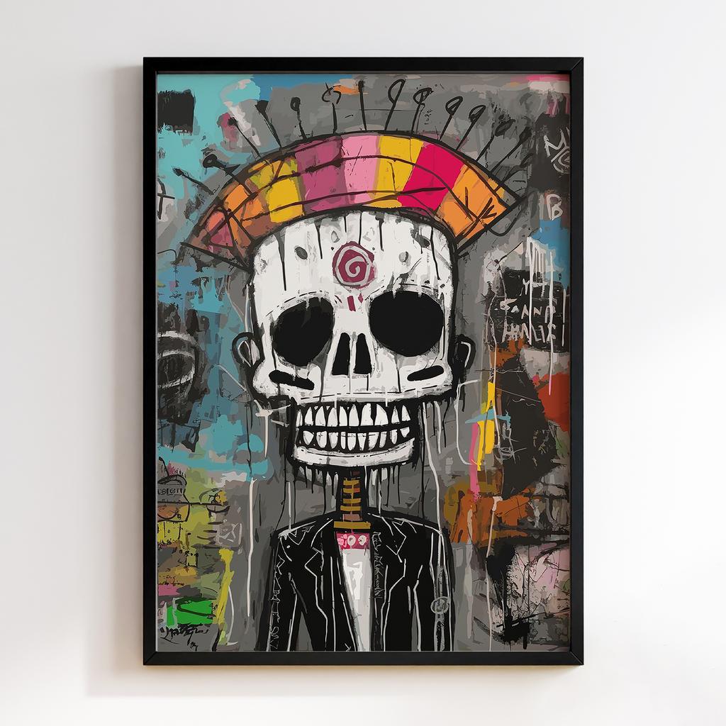 Постер Graffiti Pop-Art Skull GPA330