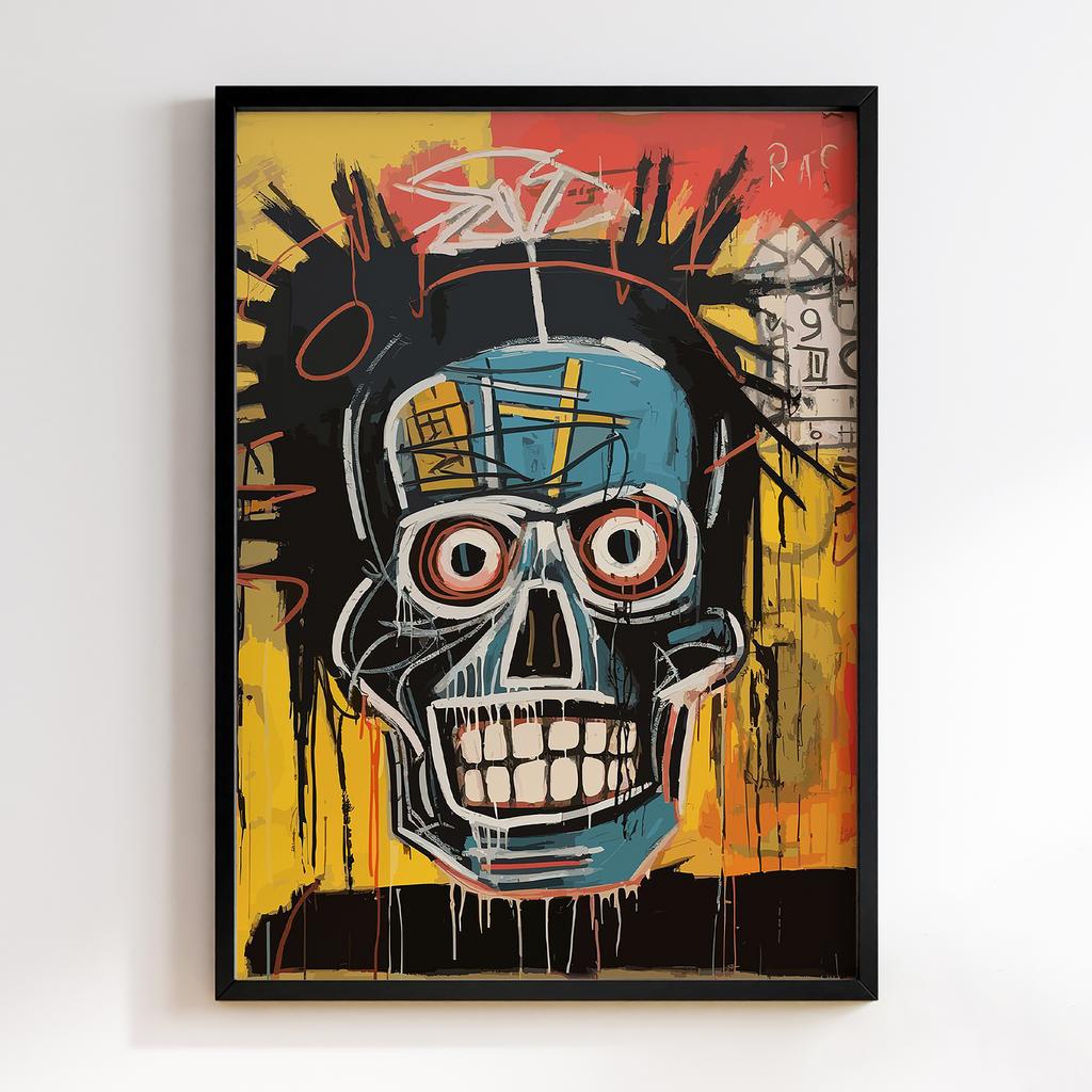 Постер Graffiti Pop-Art Skull GPA336