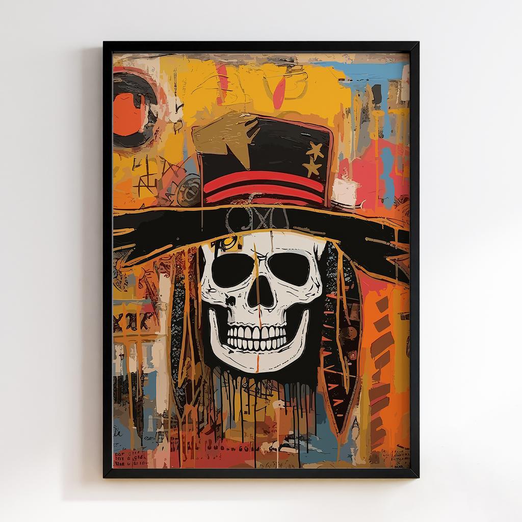 Постер Graffiti Pop-Art Skull GPA338