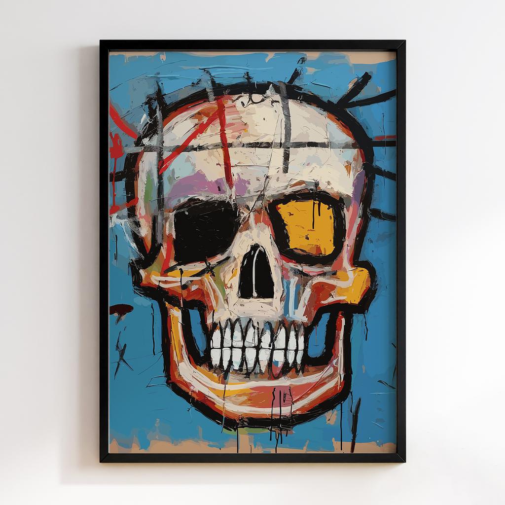Постер Graffiti Pop-Art Skull GPA339