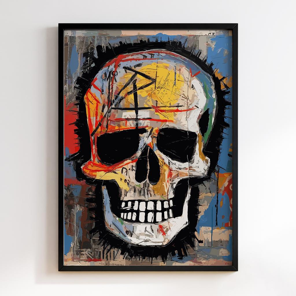 Постер Graffiti Pop-Art Skull GPA341