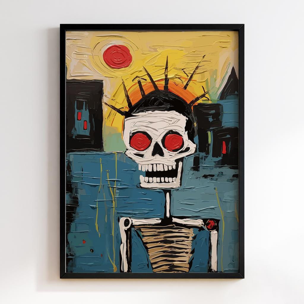 Постер Graffiti Pop-Art Skull GPA342