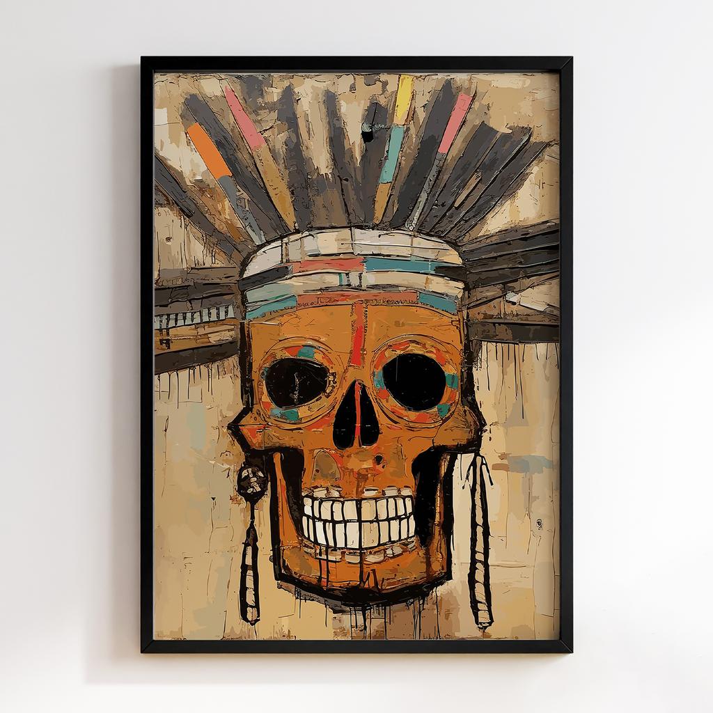 Постер Graffiti Pop-Art Skull GPA343