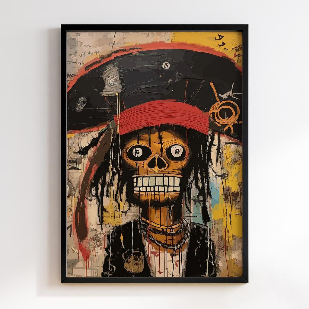 Постер Graffiti Pop-Art Skull GPA344