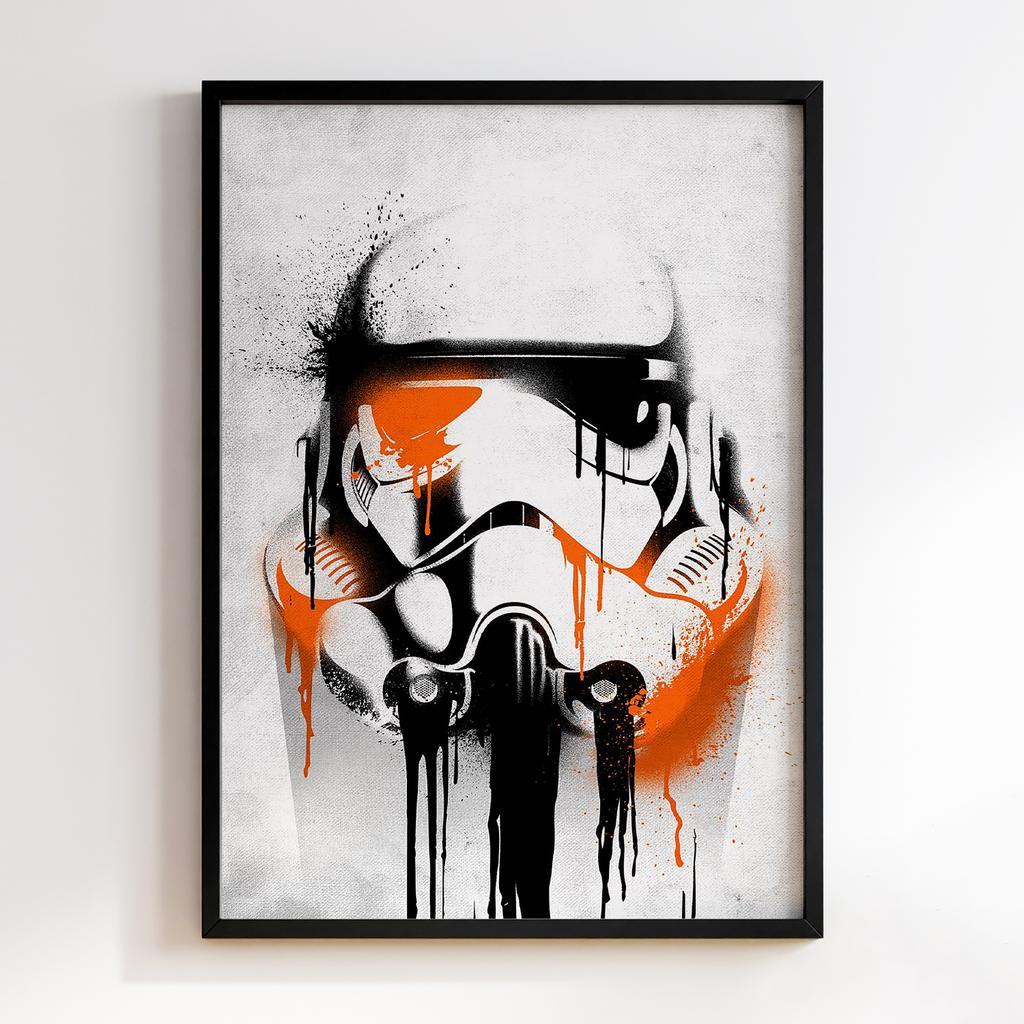 Постер Graffiti Pop-Art Star Wars GPA350