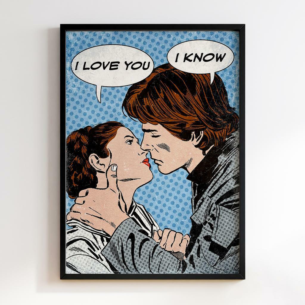 Постер Graffiti Pop-Art Star Wars GPA353